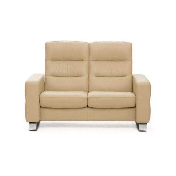 Stressless® Wave 2 Seater High Back Sofa