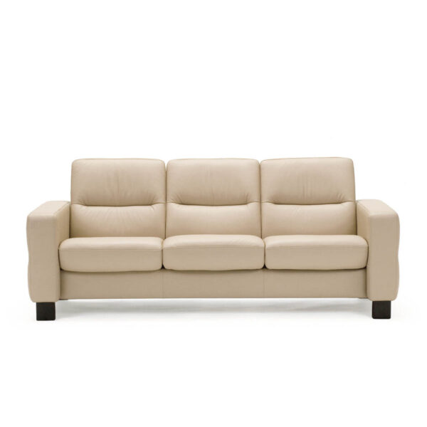 Stressless® Wave 3 Seater Low Back Sofa