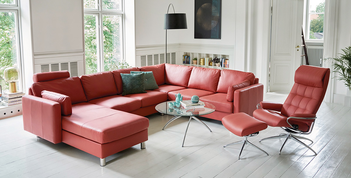 ekornes stressless sectional sofa