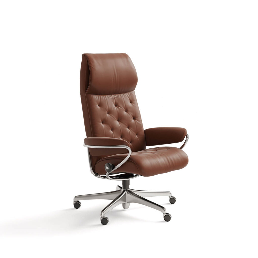 Stressless Office Chairs SydneySide Furniture   Stressless 0001 Stressless Metro Office Hoey M Paloma Copper Eik 1024x1024 